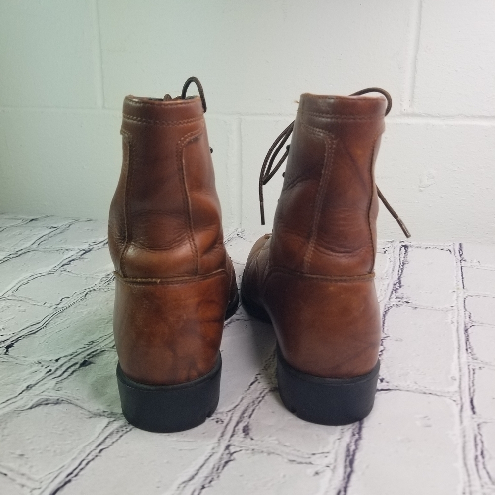 Ariat Heritage Lacer II lace up leather ropers boots - Picture 10 of 15